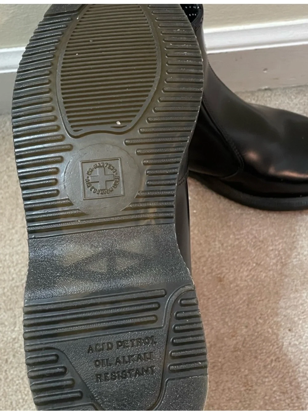 Dr.Martens | Flora Black Smooth Leather Chelsea Boots - Picture 6 of 8